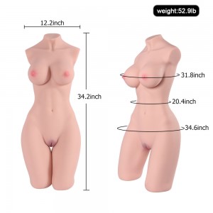 52.91 lbs Big Boobs Sex Doll Torso Sex Toy for Man