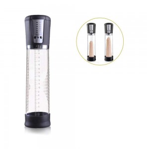 Electric Men's Penis Enlargement Vacuum Pump With Air Pressure Setting Device