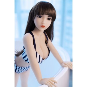 D Cup Huge Boobs MINI Sex Doll 141cm Light Weight Figure