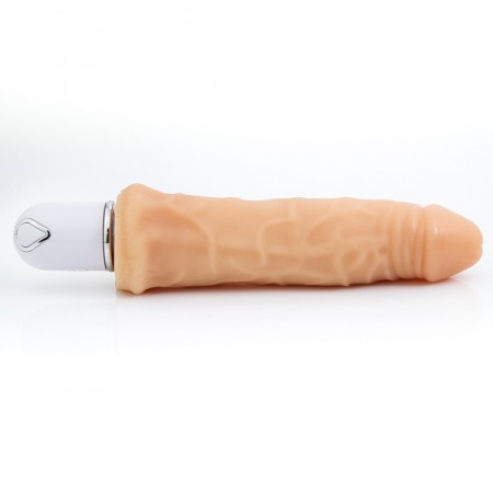 6.3 inch Natuarl Feel Realistic Flesh Vibrating Dildo