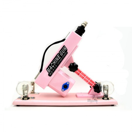 Automatic Pink Sex Machine Gun 4.5-5cm Retractable Telescopic Gun Style, Simulating Sexual Vibrator Adult Sex Product