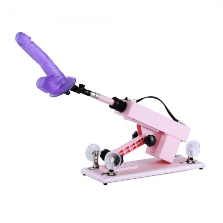 Pink Sex Machine for Women Automatic Sexual Intercourse Robot