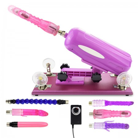 Purple Sex Machine Design for Women Masturbation Machine Gun for Sex