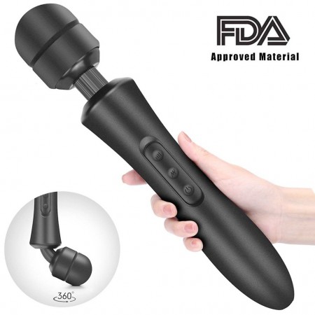 Powerful Battery Operated Handle AV Wand Massager Clitoris Stimulate For Couples 