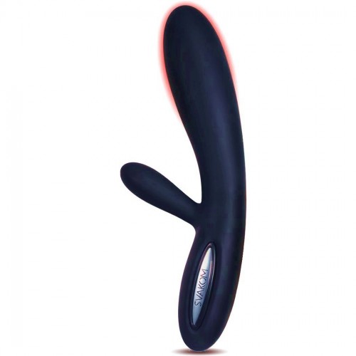 SVAKOM Lester Rabbit Vibrator G Spot vibe Clitoral Sex Toys For female Black
