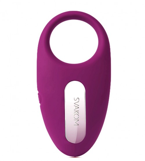 SVAKOM Wendy Real skin Vibrating cock Ring waterproof  rechargeable for male