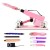 Sex Machine! Small Pink Handle Sex Machine Gun With 7 Attachments Unisex Dildos,Automatic Thrust Machine Device For Sex