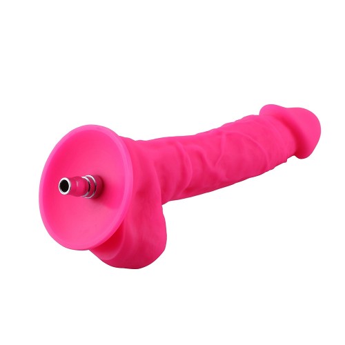 9" Silicone Dildo for Hismith Sex Machine with Quick Air Connector