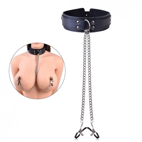 Sexy Fantasy SM Nipple Clamps with Type 3 Metal Chain