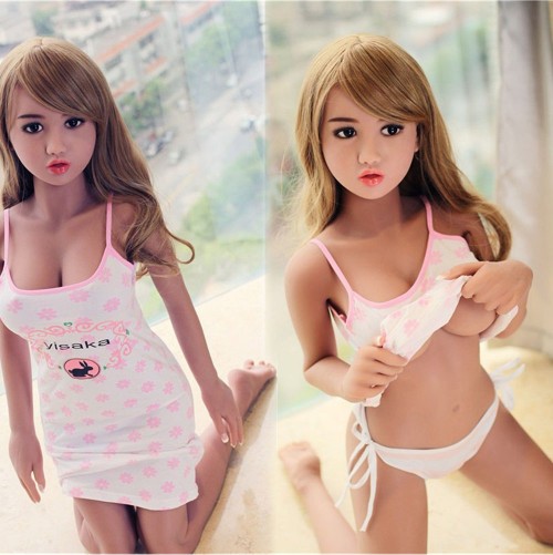138cm 4.52ft Silicone Sex Toy Realistic Doll with Metal Skeleton 3 Holes Entries Life Like Love Doll