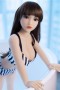 D Cup Huge Boobs MINI Sex Doll 141cm Light Weight Figure