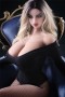 Victoria : glamour sexy blonde real love silicone dolls 170cm 5.57ft