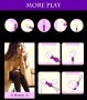 FOX Silicone Kegel Balls Vaginal Tight Exercise Wireless Remote Vibrator for Women