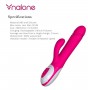 Nalone Wave Sex Vibrator Rabbit USB Rechargeable Waterproof Beads Stimulating for Female