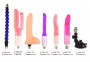 Female Masturbation Sex Machine Gun with Many Dildo Accessories - J