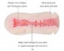 Leten Electric Hip Cup With Vibrate Egg Hands Free Masturbator Sex Toys For Man