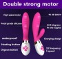 Leten Rechargeable Double strong motor Heating Rabbit Vibrators