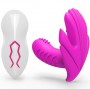 Dual Motors 20 Speeds Wireless 20M Remote Control On Dildo Vibrator For Woman