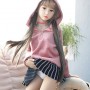 141cm Flat Chest Silicone Sex Dolls Adult Lifelike TPE Love Doll