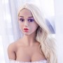 148cm 4.85ft Lady Sexy Ballerina Good Figure Pretty Lifelike Realistic Real Silicone Sex Doll Japanese Love Dolls