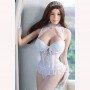 165cm 5.41ft Silicone Real Doll TPE Realistic Love Doll Lifesize Japanese Sex Dolls For Adults