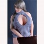 168cm 5.51ft Life Like Silicone Sex Doll Realistic Big Breasts White Skin Adult Love Doll With 3 Holes