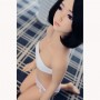 141cm A Cup Flat Chest Japanese Silicone Sex Dolls Adult Lifelike TPE Small Breast Love Doll