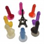 7.5 inch Realistic Dildo Natural with a Suction Cup Base - Transparent