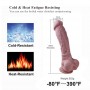 Premium Silicone Dildo,Realistic Penis With Suction Cup (Large)