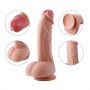 8.6 Inches Double Layered Dildo, Super High Simulation Silicone Dildo