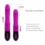 Handheld Thrusting Speed 2-in-1 Dildo Vibrator