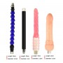 Automatic Sex Machine Speed Adjustable with Big Dildo Masturbation - C