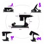 Female Masturbation Sex Machine Gun with Many Dildo Accessories - H