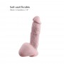 9.8" Non-toxic Realistic Flesh Dildo for Premium Sex Machine