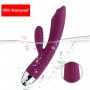 SVAKOM Trysta G Spot Vibrator Wave Form Head Silicone Vibes Powerful Vibrators for women(Plum color) 