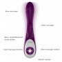 Nalone BlueTooth Wireless Vibrator silicone Rechargeable Rabbit Vibrator G-Spot and Clitoral Vibe