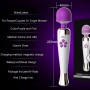 Leten Vibrators Sex Toys For Woman 10 Mode 7 Speed Powerful AV Magic Wand Massager