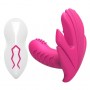 Dual Motors 20 Speeds Wireless 20M Remote Control On Dildo Vibrator For Woman