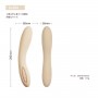 SVAKOM LESLIE Real skin G-spot Masturbation vibe Vibrator wand massager for Women (Flesh color)