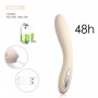 SVAKOM LESLIE Real skin G-spot Masturbation vibe Vibrator wand massager for Women (Flesh color)