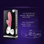 Leten Rechargeable Double strong motor Heating Rabbit Vibrators