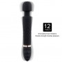 Dual Motors Rechargeable Wireless Wand Massager Vibrator for Women