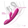 Medical Silicon Powerful G Spot Clitoris Stimulator Vibrator For Women