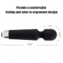 Ultra soft Cordless Wand Massager AV vibrators for Clitoral stimulation