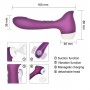 Waterproof G Spot Nipple Clitoris Stimulator Sex Toy for Women