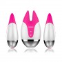 Waterproof Clitoris Vibrator with 10 Vibration Rechargeable Nipple Sex Toy For Female