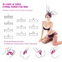 Female G spot Wireless Vibrator Silicone Massager For Couple