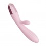 Intelligent real skin soft G spot and Clitoris Breast Stimulator Vibrator for female 