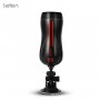 Leten Electric Hip Cup With Vibrate Egg Hands Free Masturbator Sex Toys For Man