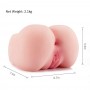 3D Realistic Pussy Ass Butt Vagina and Anal Stroker For Men Masturbation